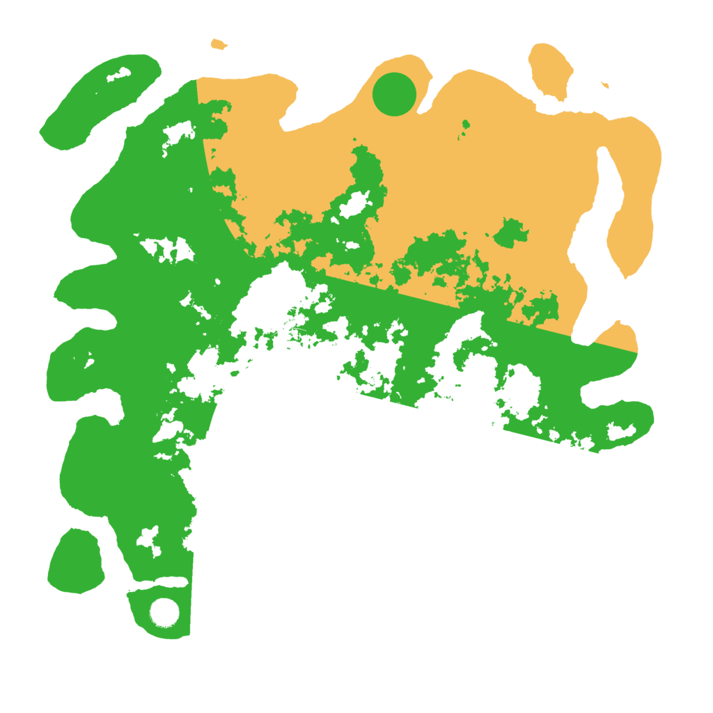 Biome Rust Map: Barren, Size: 4300, Seed: 1499197909