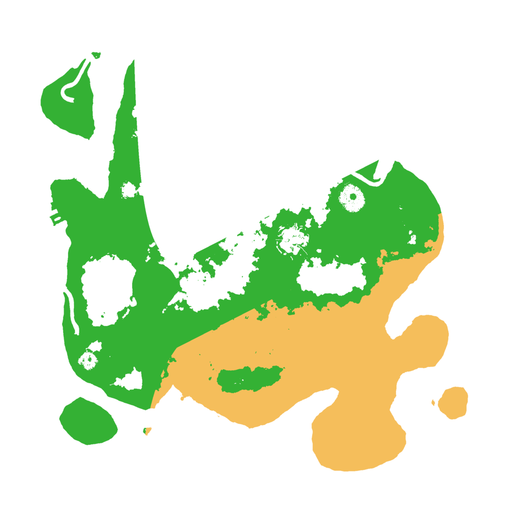 Biome Rust Map: Procedural Map, Size: 3000, Seed: 1478952415