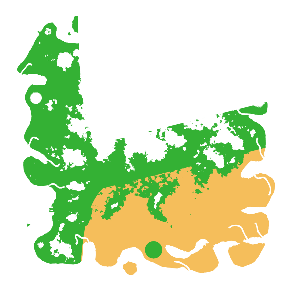 Biome Rust Map: Procedural Map, Size: 4500, Seed: 1566941820