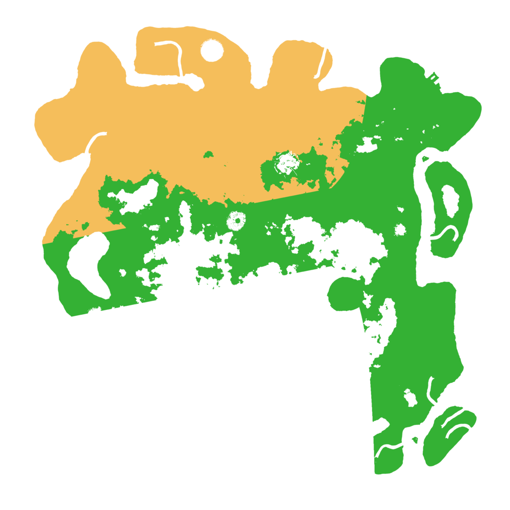 Biome Rust Map: Procedural Map, Size: 4000, Seed: 960729