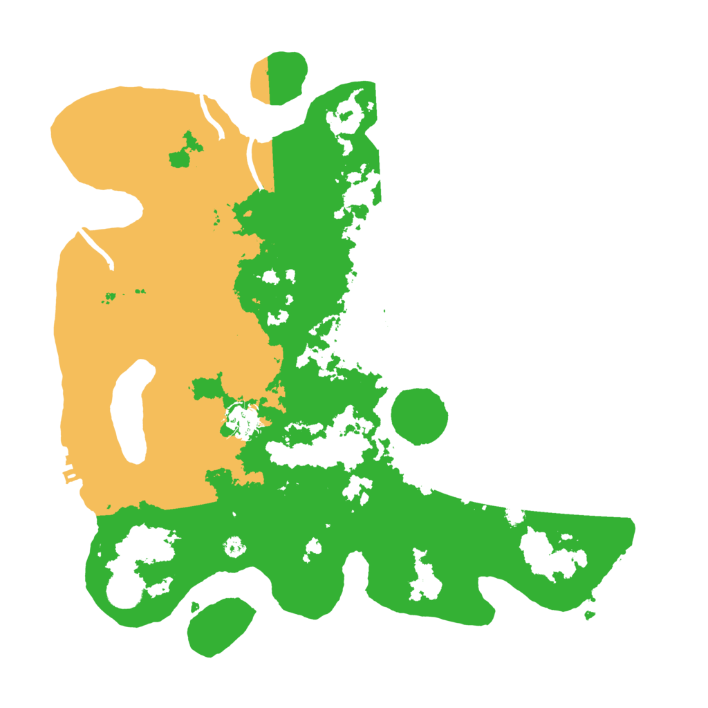 Biome Rust Map: Procedural Map, Size: 3500, Seed: 273598817