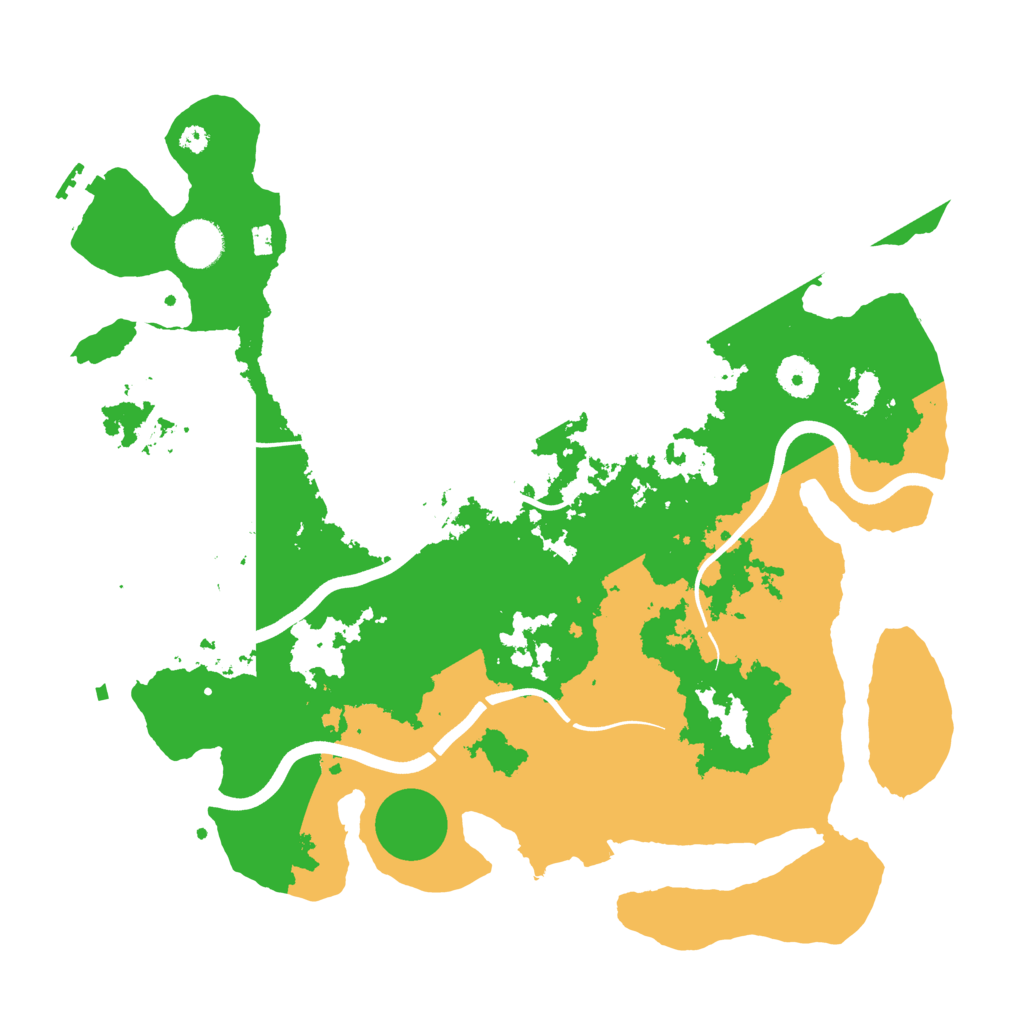 Biome Rust Map: Procedural Map, Size: 3750, Seed: 2067964194