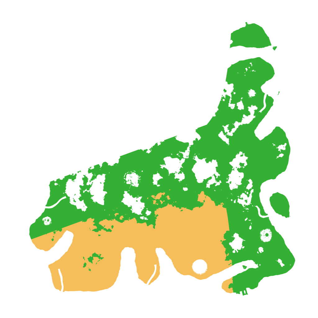 Biome Rust Map: Procedural Map, Size: 3800, Seed: 897739227