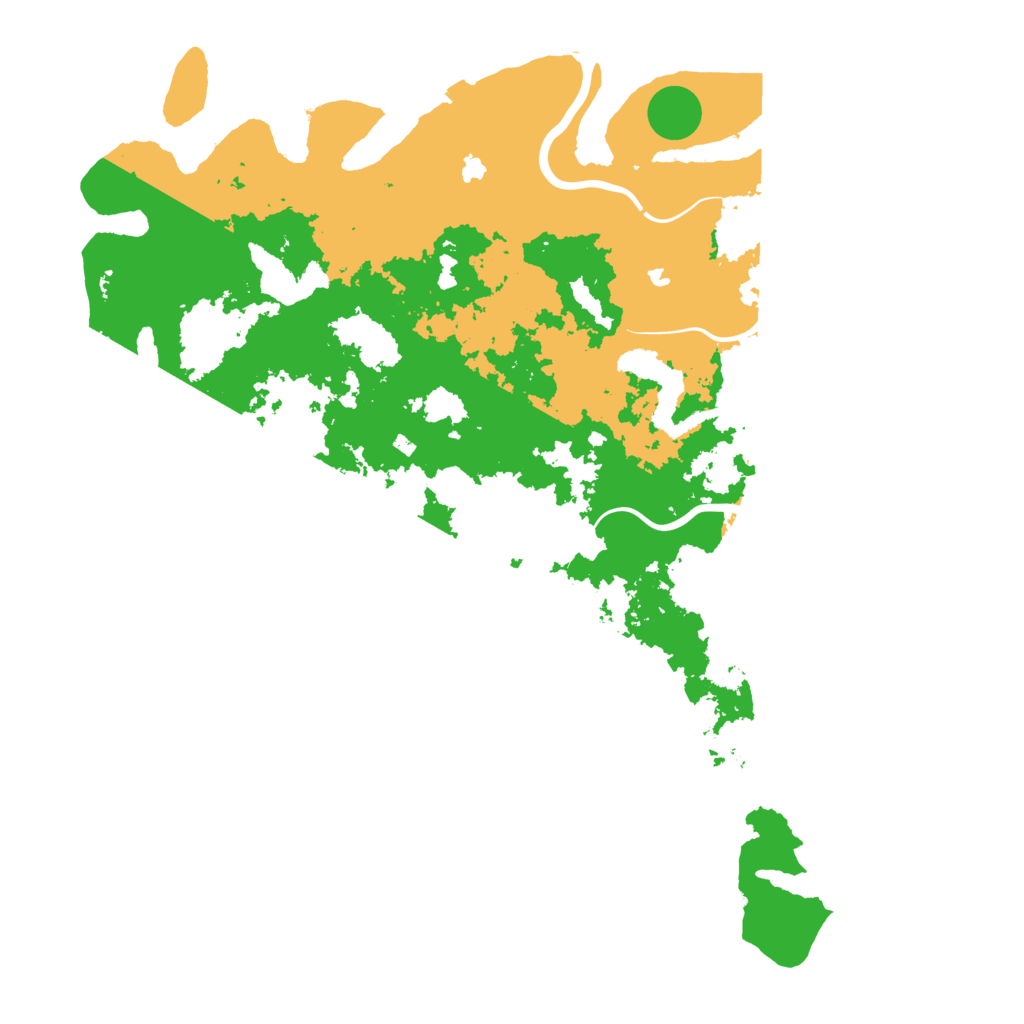 Biome Rust Map: Procedural Map, Size: 5000, Seed: 278