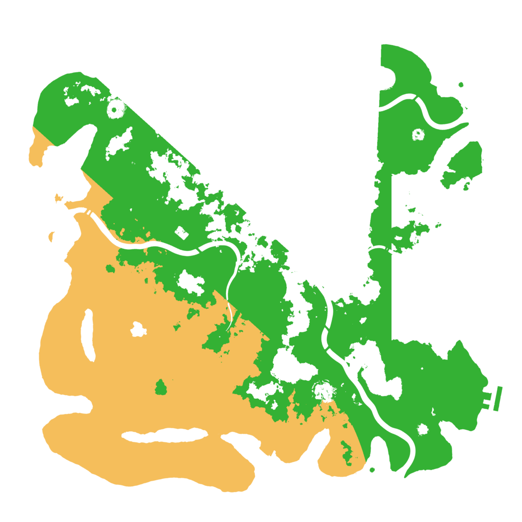 Biome Rust Map: Procedural Map, Size: 4250, Seed: 85324673