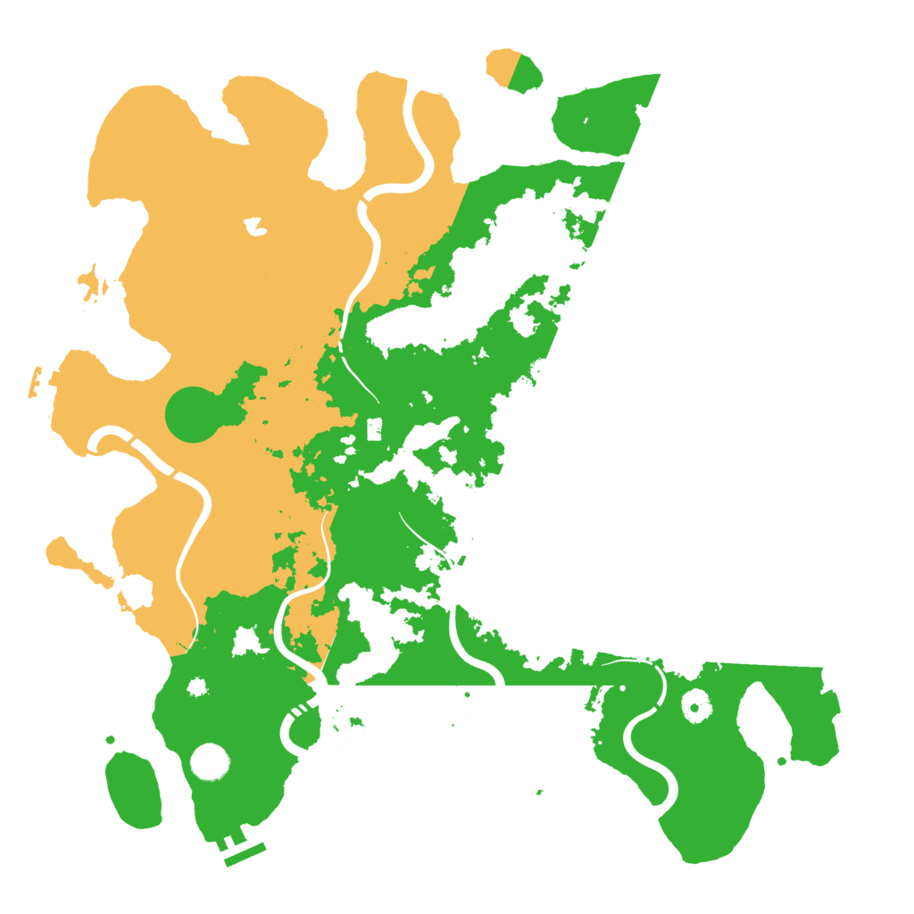 Biome Rust Map: Procedural Map, Size: 4280, Seed: 1871591024