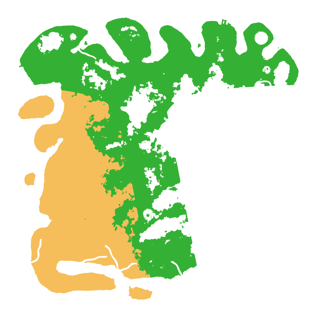 Biome Rust Map: Procedural Map, Size: 4300, Seed: 962220920