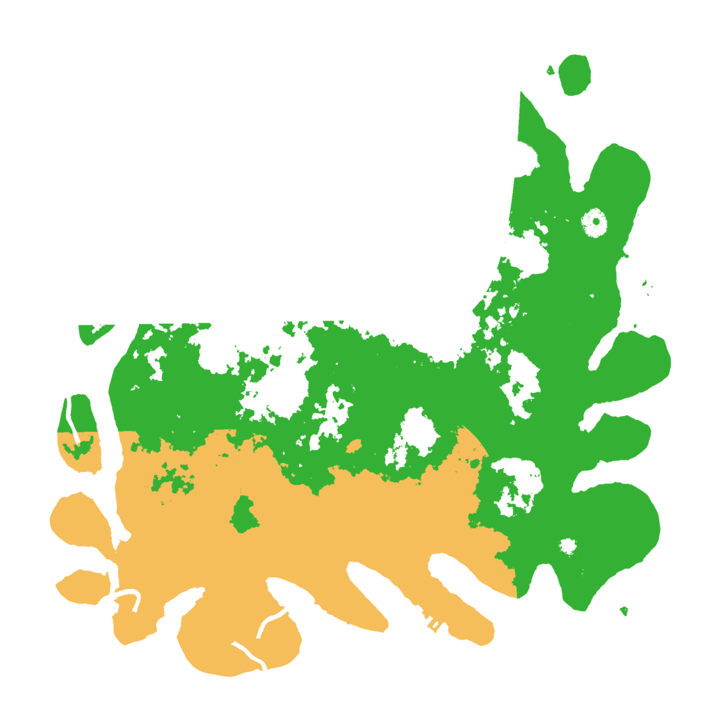 Biome Rust Map: Procedural Map, Size: 4000, Seed: 777333