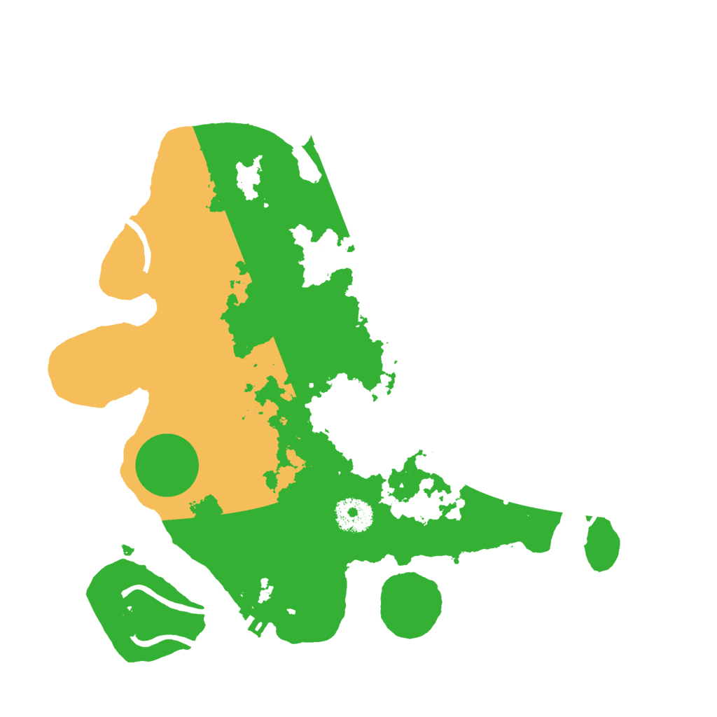 Biome Rust Map: Procedural Map, Size: 3000, Seed: 2079829161