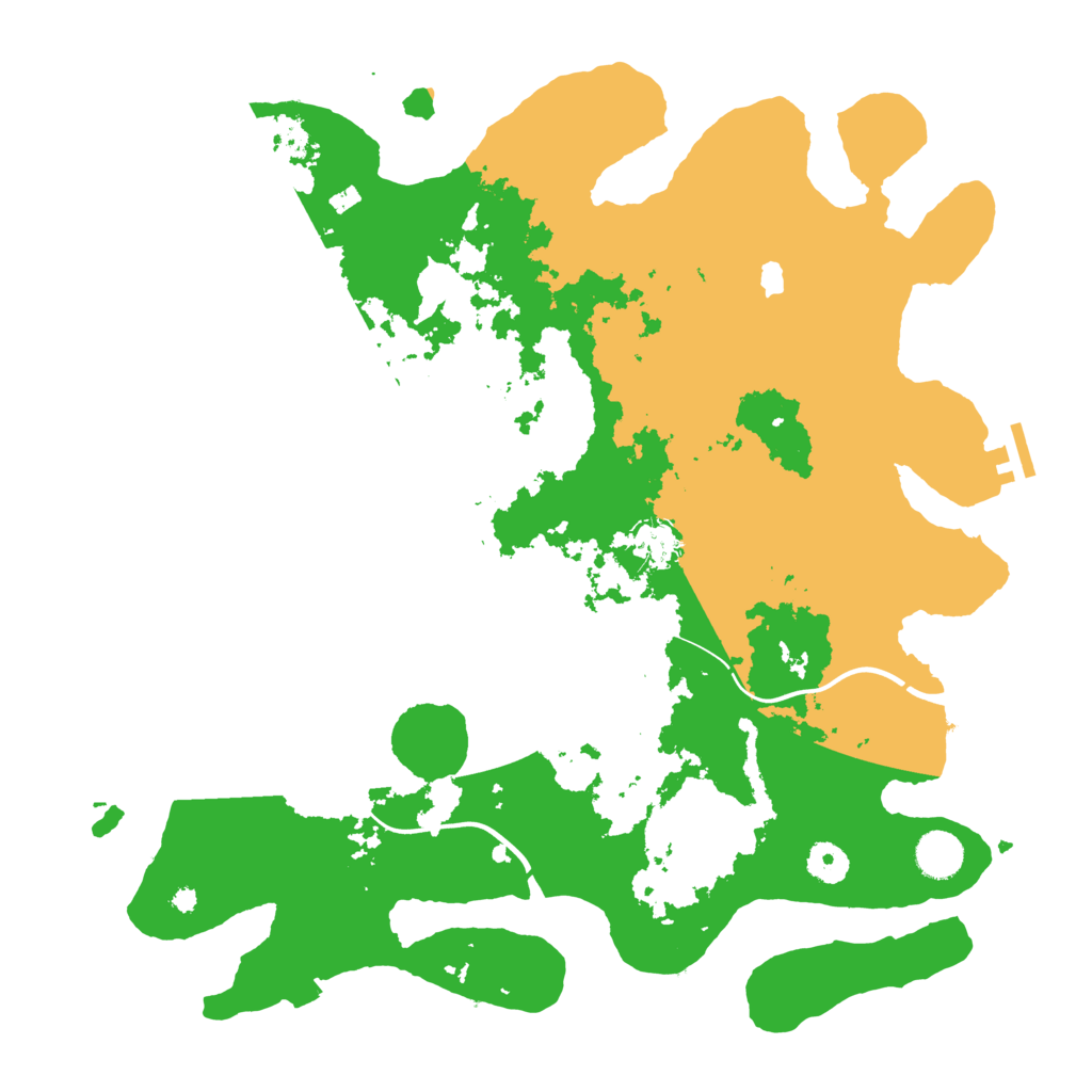 Biome Rust Map: Procedural Map, Size: 4000, Seed: 139396137