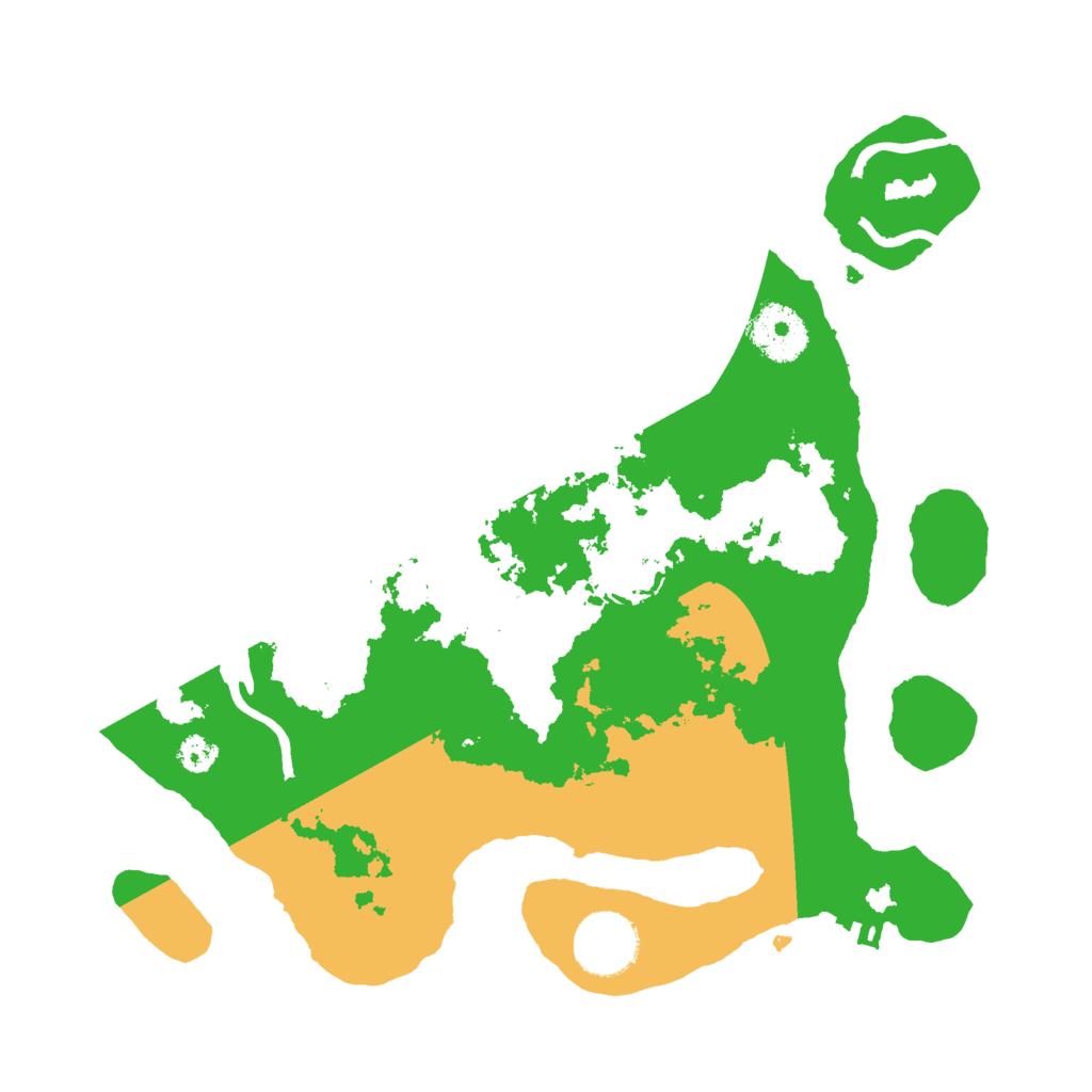 Biome Rust Map: Procedural Map, Size: 3000, Seed: 1626179228