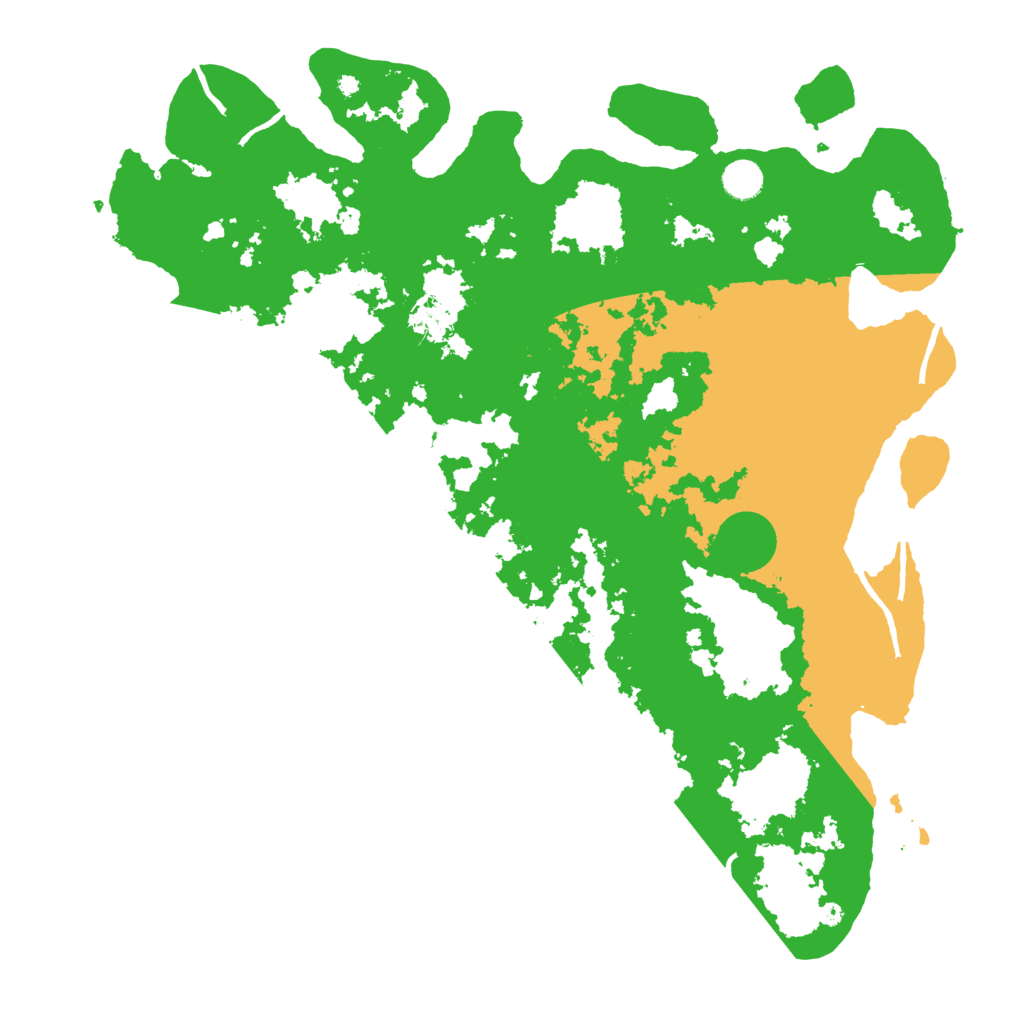 Biome Rust Map: Procedural Map, Size: 4500, Seed: 1350264873