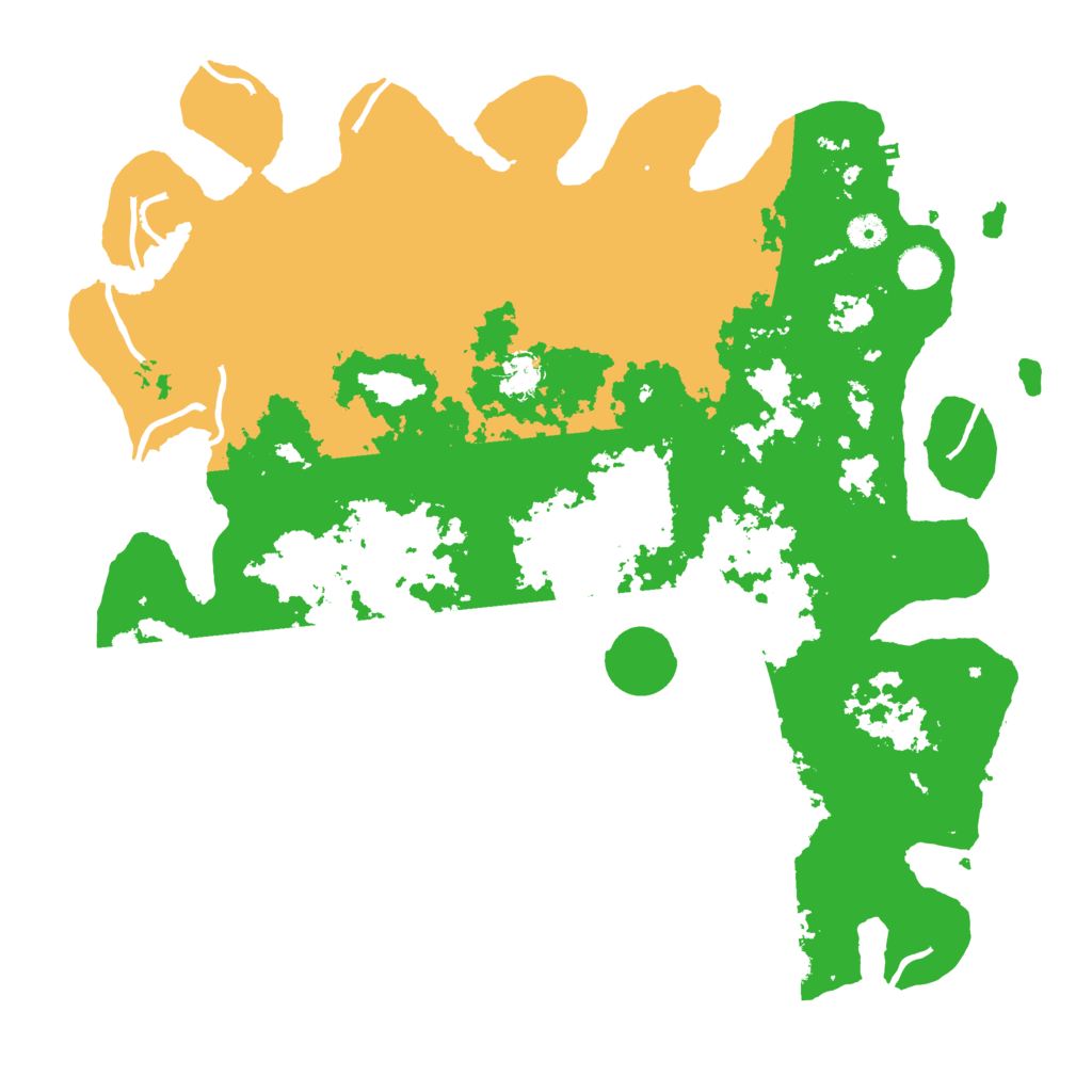 Biome Rust Map: Procedural Map, Size: 4500, Seed: 321599374