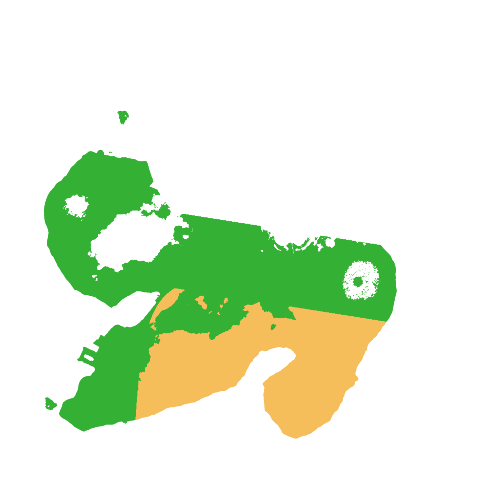 Biome Rust Map: Procedural Map, Size: 2000, Seed: 2134928133