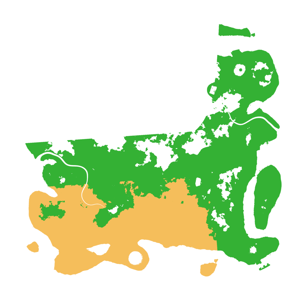 Biome Rust Map: Procedural Map, Size: 3850, Seed: 1909230661