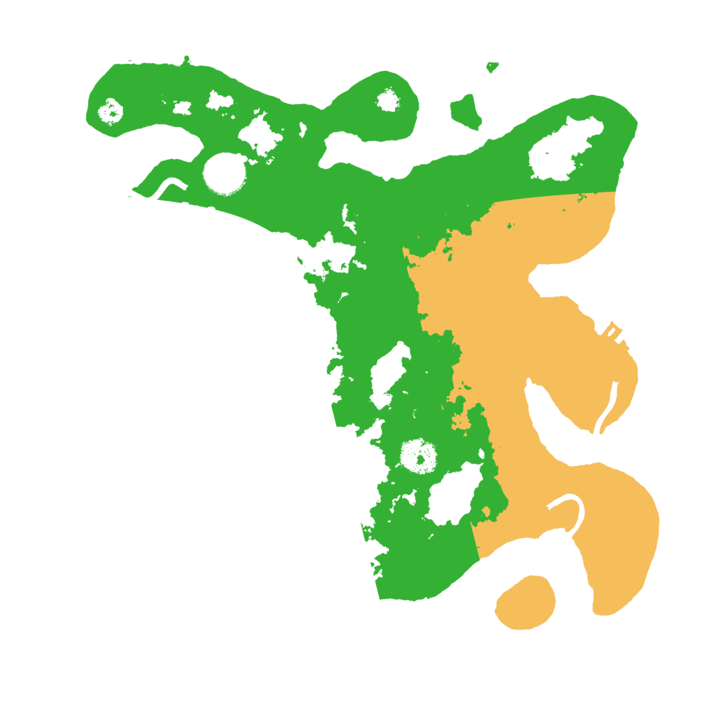 Biome Rust Map: Procedural Map, Size: 3000, Seed: 30167