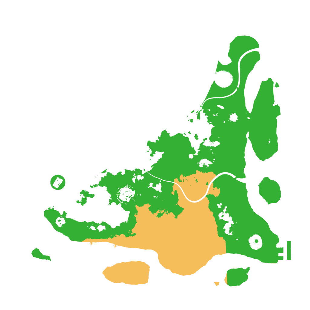 Biome Rust Map: Procedural Map, Size: 3293, Seed: 978304
