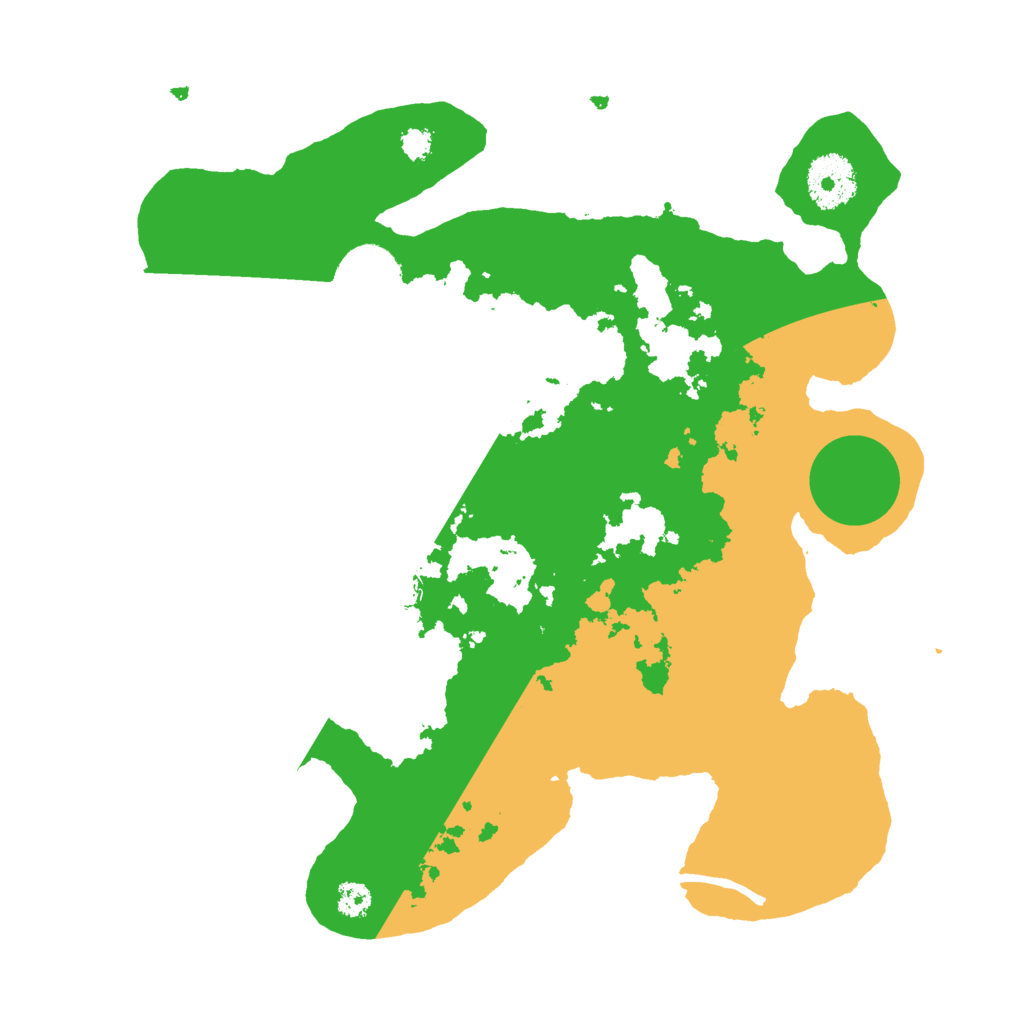 Biome Rust Map: Procedural Map, Size: 3000, Seed: 15264