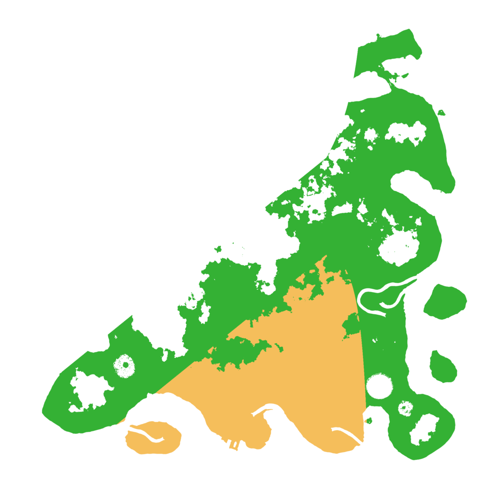 Biome Rust Map: Procedural Map, Size: 3500, Seed: 632579672