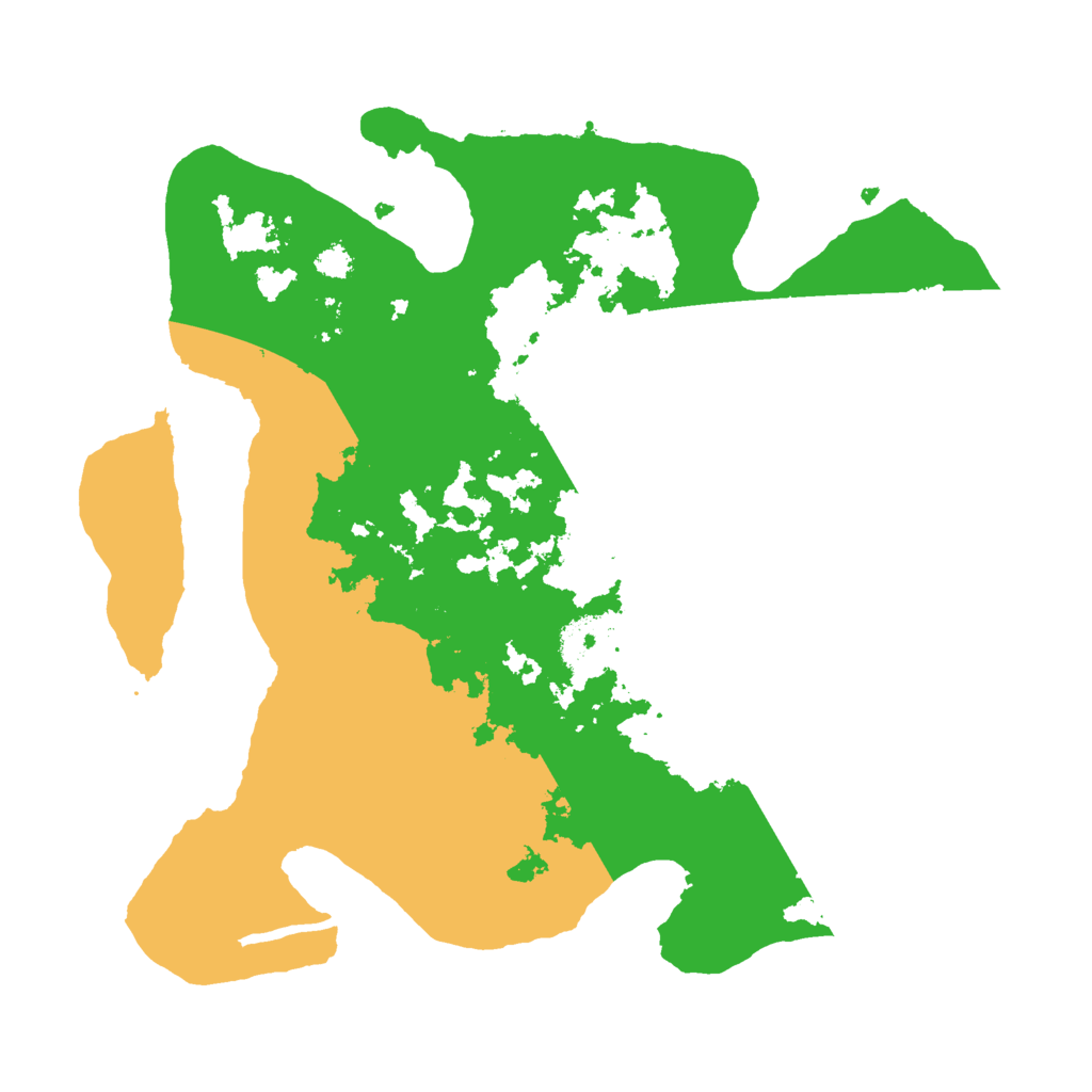 Biome Rust Map: Procedural Map, Size: 3000, Seed: 505500