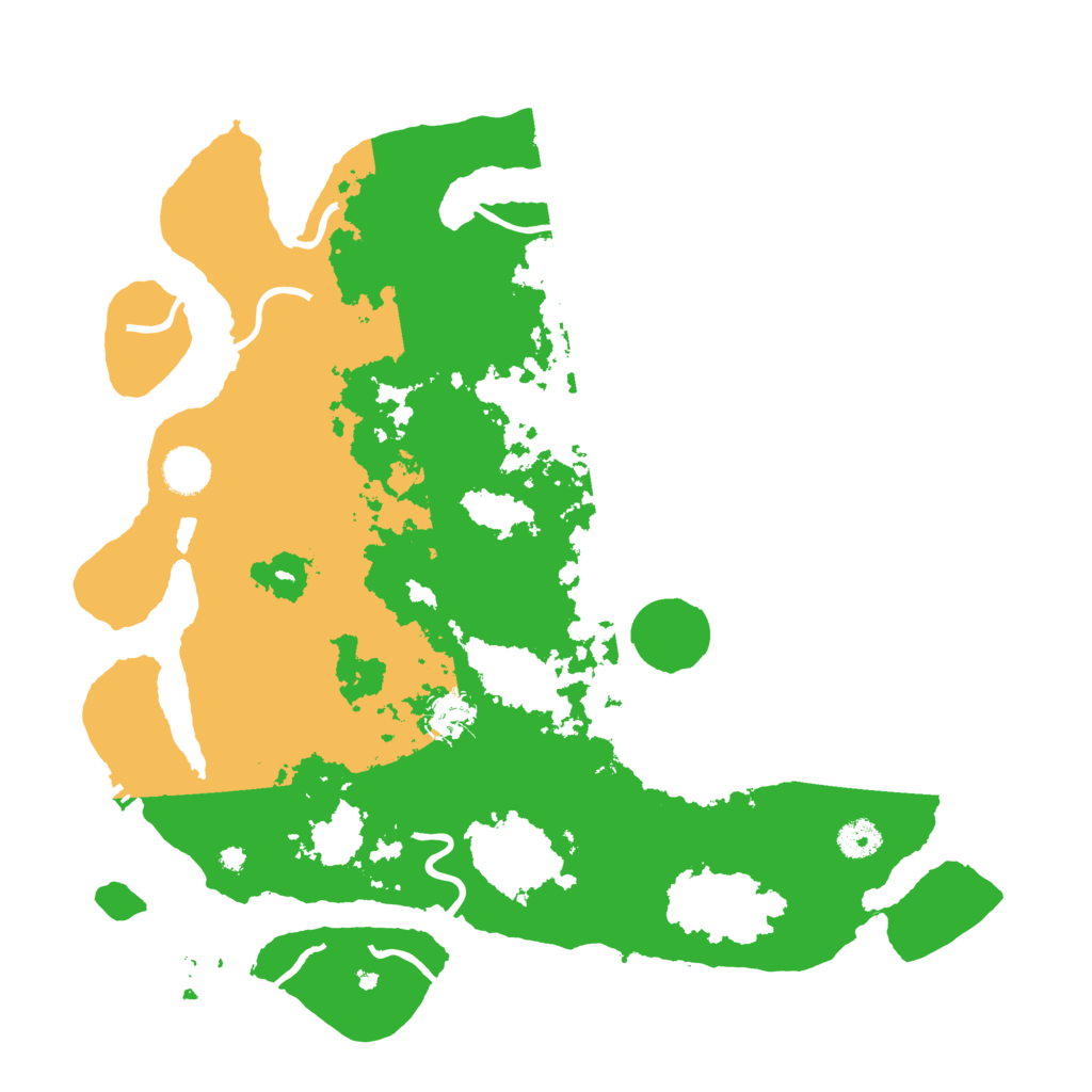 Biome Rust Map: Procedural Map, Size: 4000, Seed: 517168438
