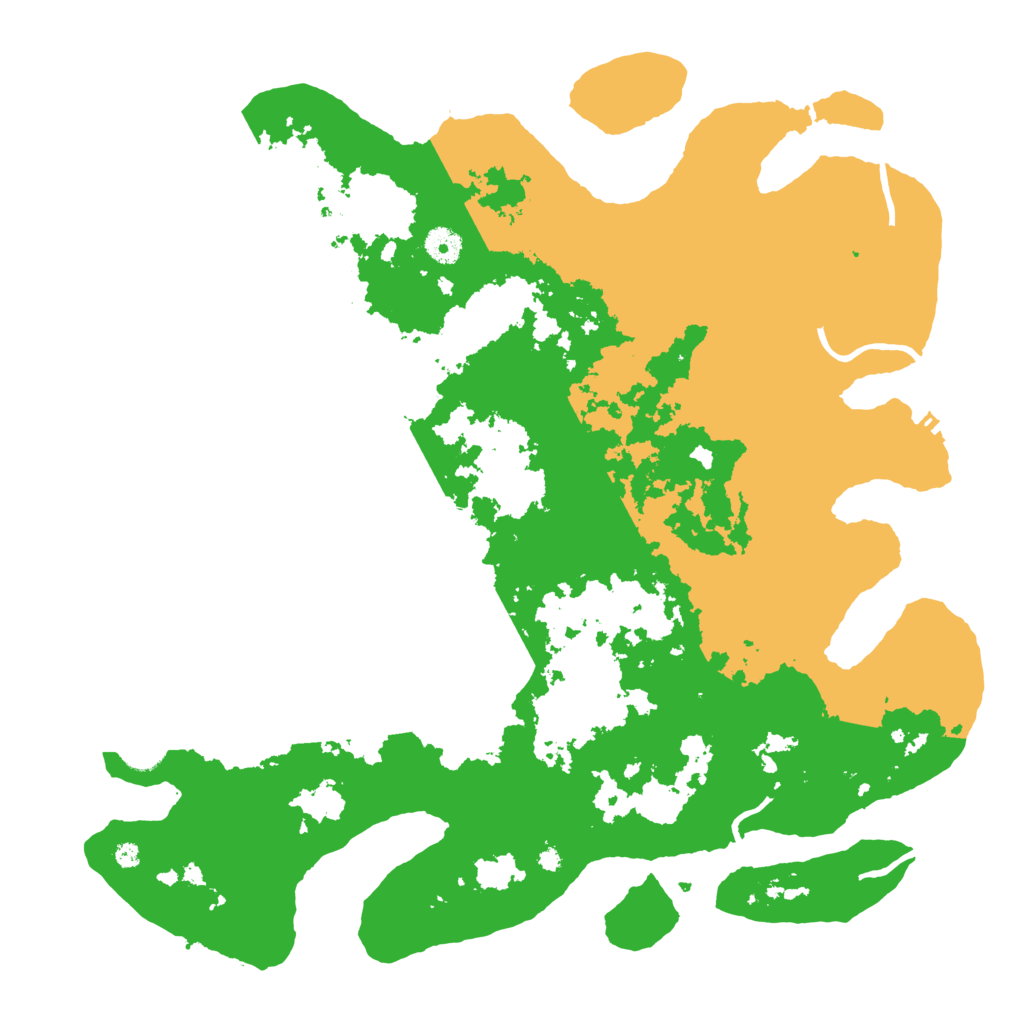 Biome Rust Map: Procedural Map, Size: 4250, Seed: 492009