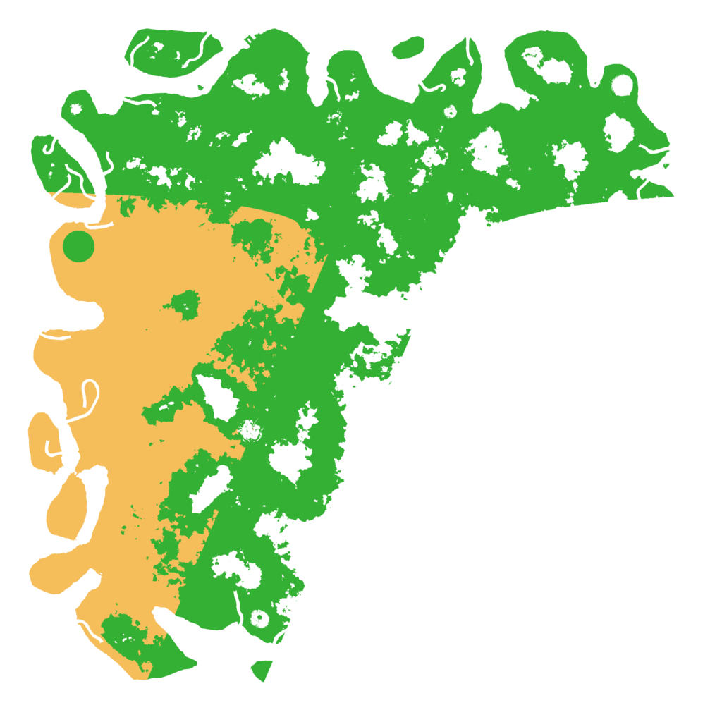 Biome Rust Map: Procedural Map, Size: 6000, Seed: 192838420