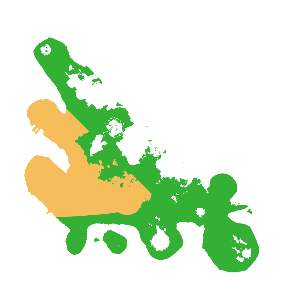 Biome Rust Map: Procedural Map, Size: 3000, Seed: 21879