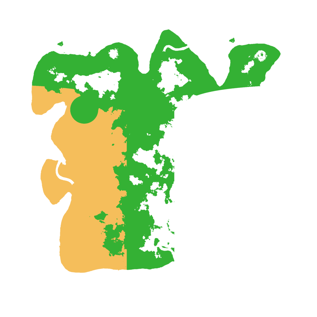 Biome Rust Map: Procedural Map, Size: 3000, Seed: 345932421