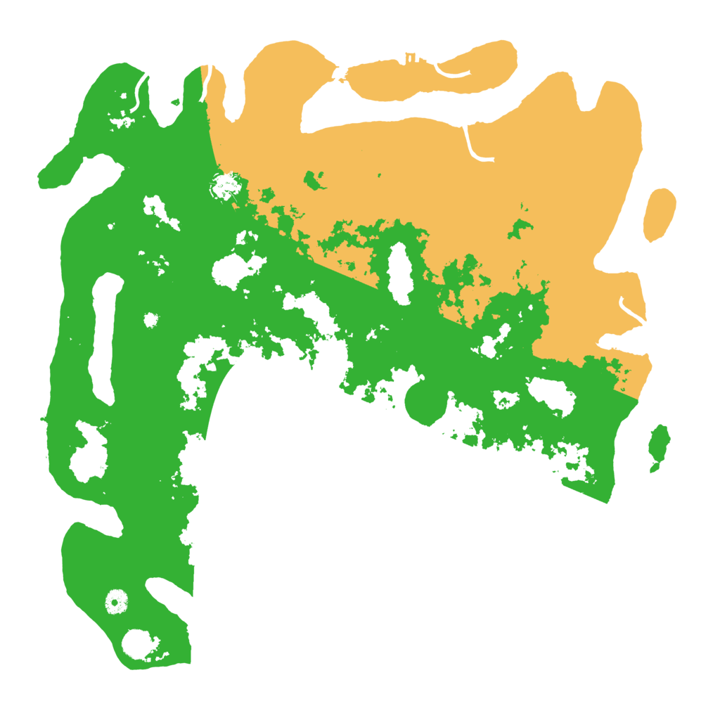 Biome Rust Map: Procedural Map, Size: 4500, Seed: 1298498081