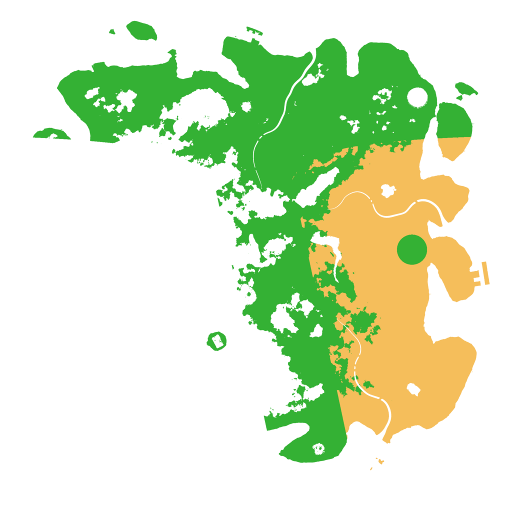Biome Rust Map: Procedural Map, Size: 4500, Seed: 1469347805