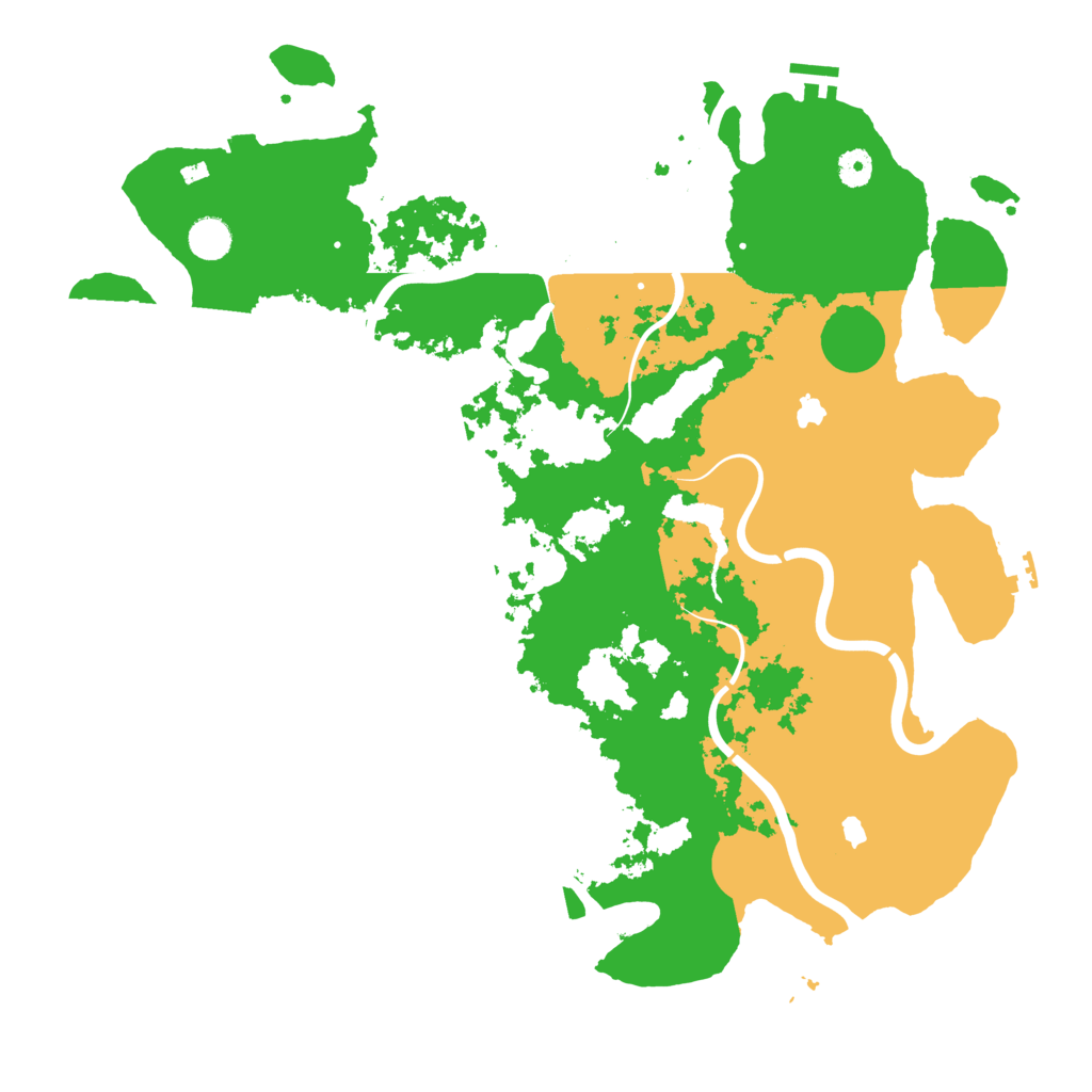 Biome Rust Map: Procedural Map, Size: 4500, Seed: 1469347805