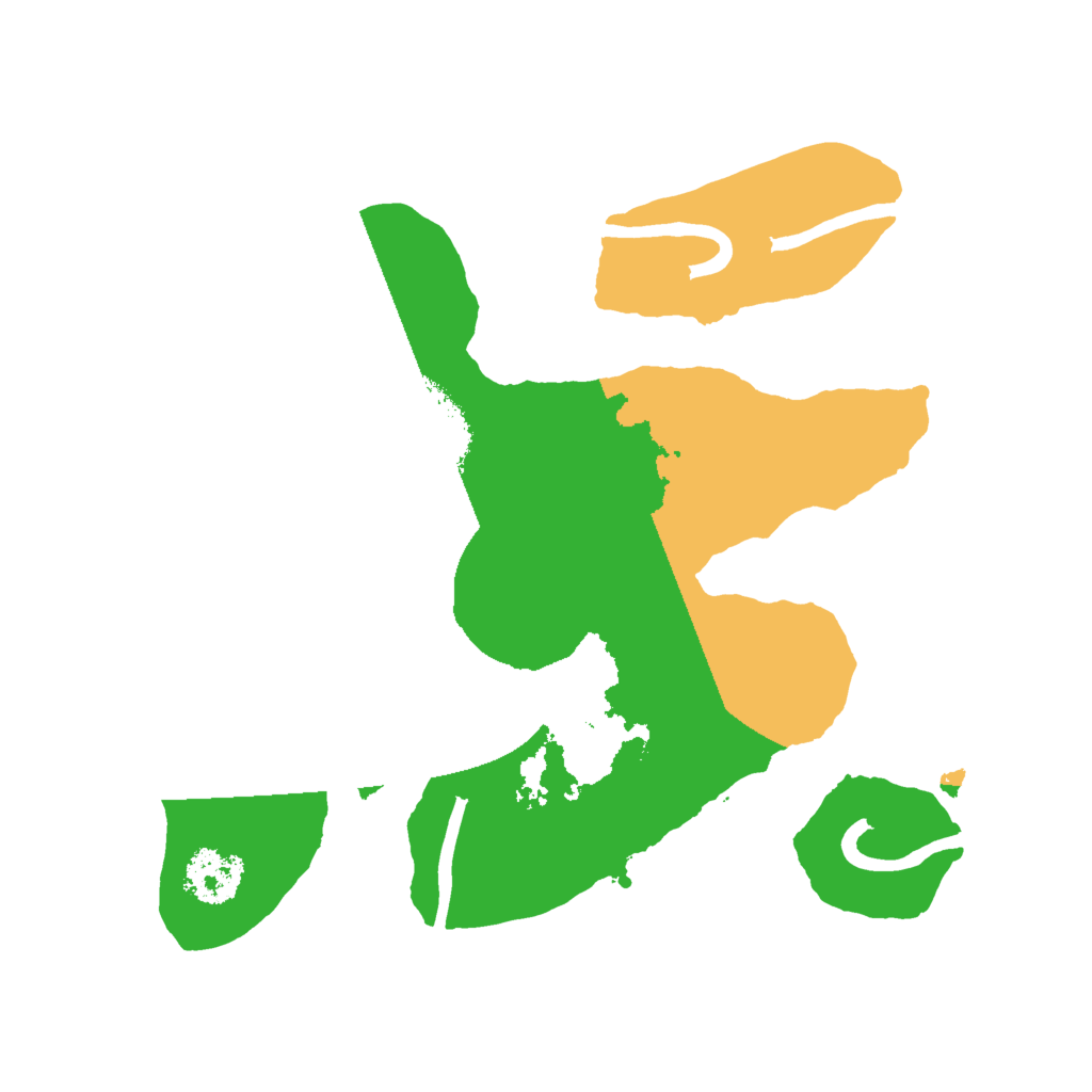 Biome Rust Map: Procedural Map, Size: 2000, Seed: 7111985