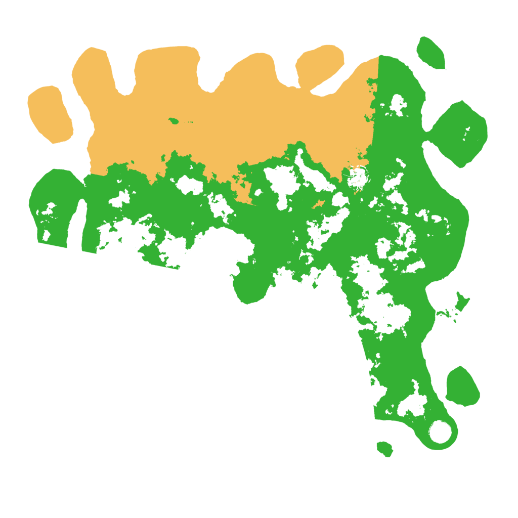 Biome Rust Map: Barren, Size: 4150, Seed: 6738