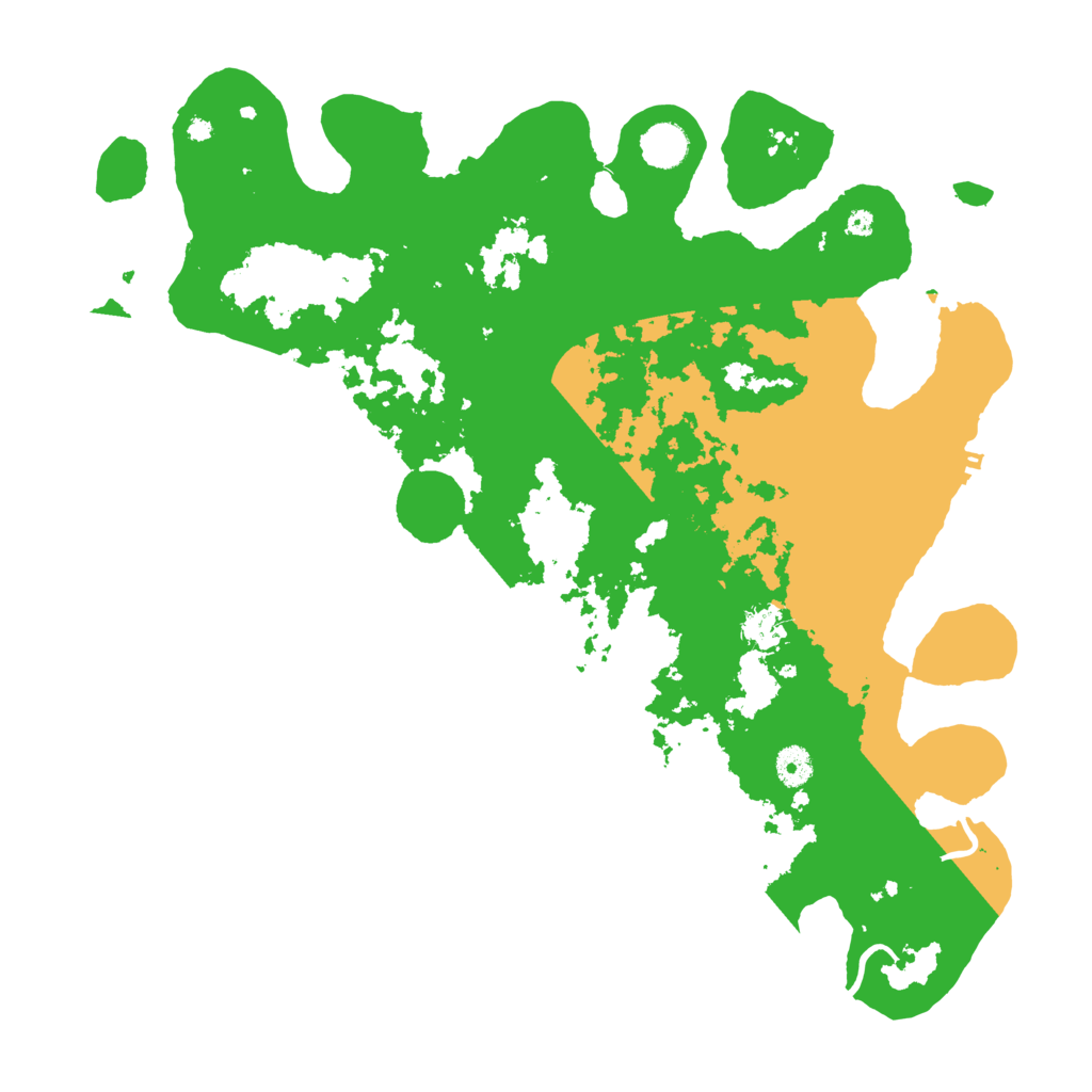Biome Rust Map: Procedural Map, Size: 4250, Seed: 104485605