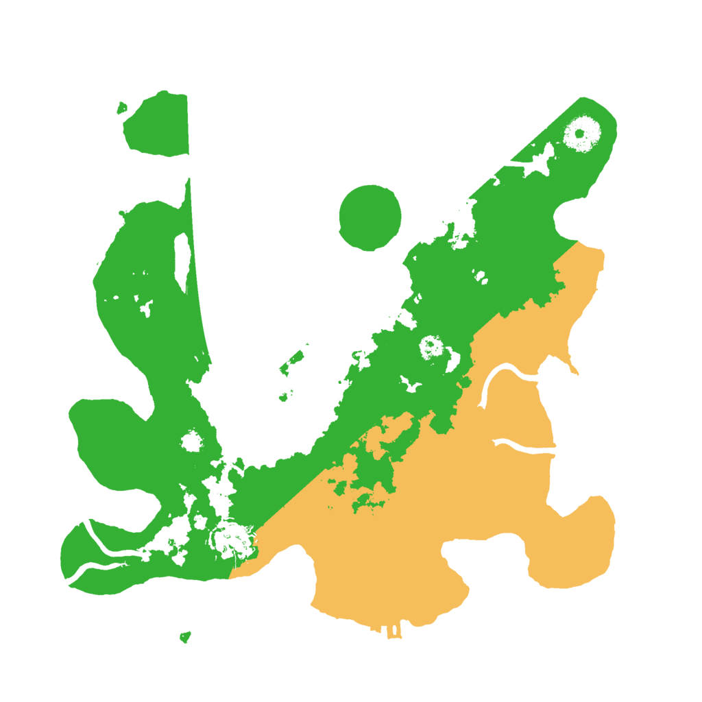 Biome Rust Map: Procedural Map, Size: 3000, Seed: 974515828
