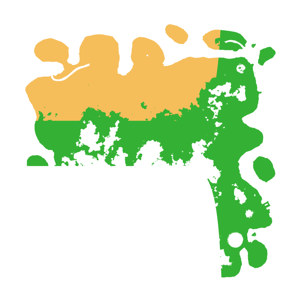 Biome Rust Map: Procedural Map, Size: 3500, Seed: 2135489871