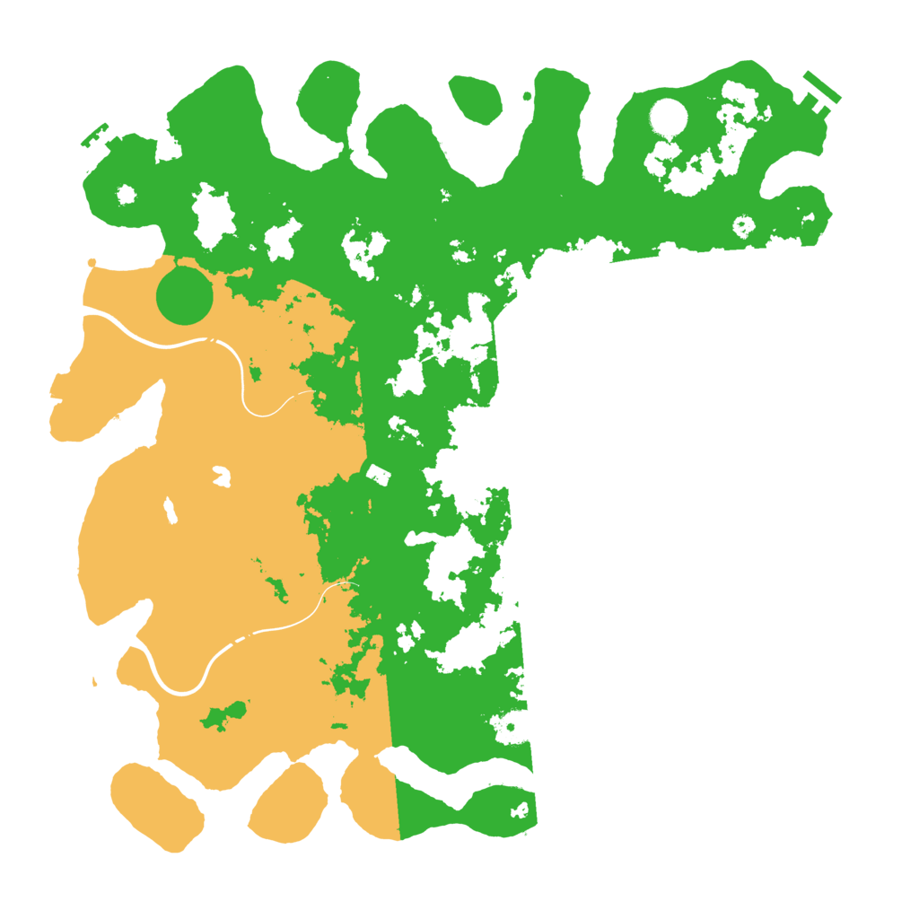 Biome Rust Map: Procedural Map, Size: 4250, Seed: 1652891976