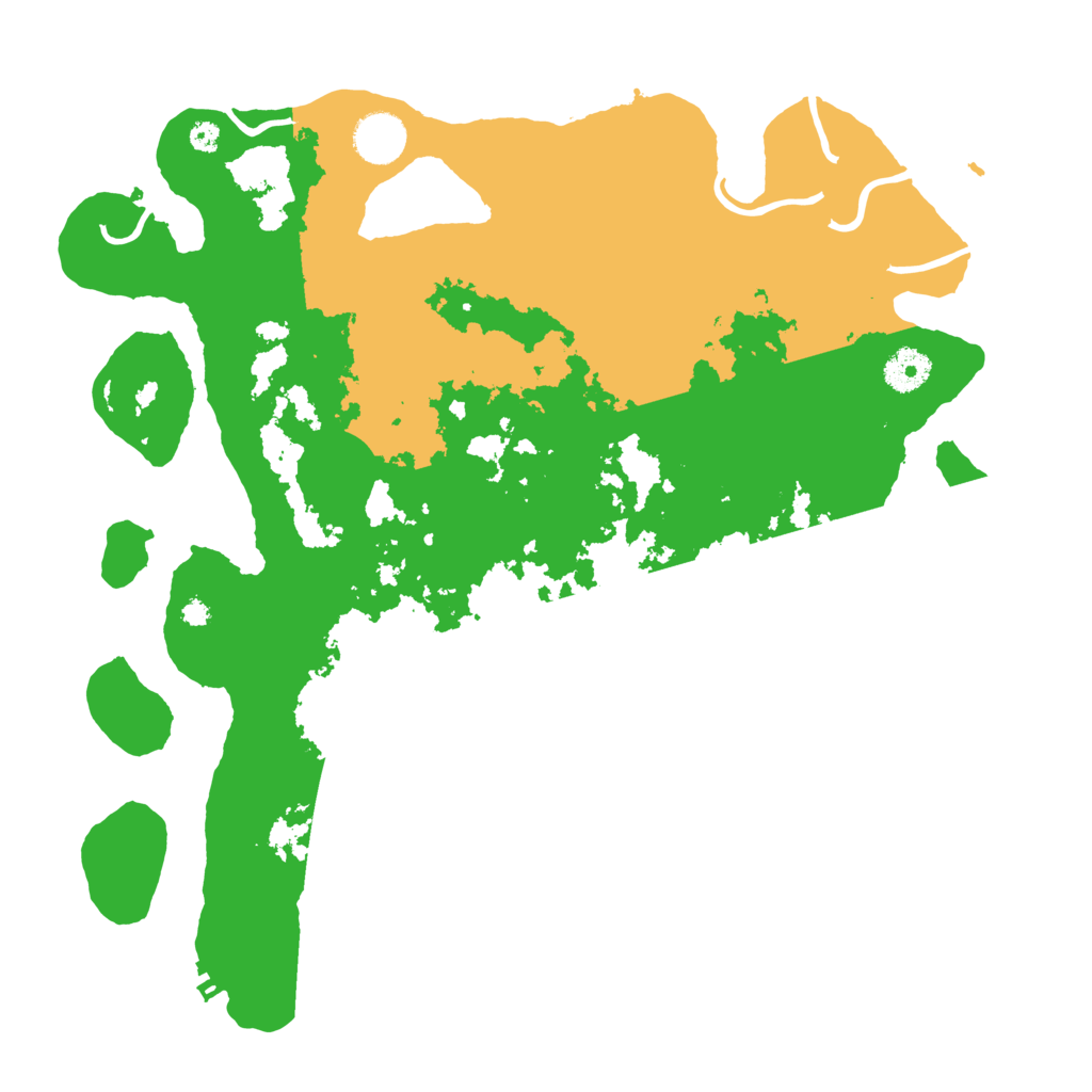 Biome Rust Map: Procedural Map, Size: 3700, Seed: 1632928786