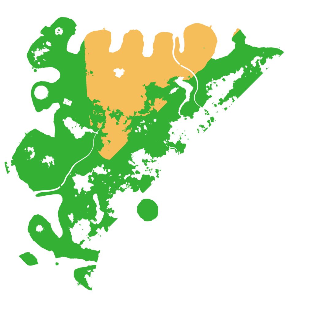 Biome Rust Map: Procedural Map, Size: 4000, Seed: 1036372536