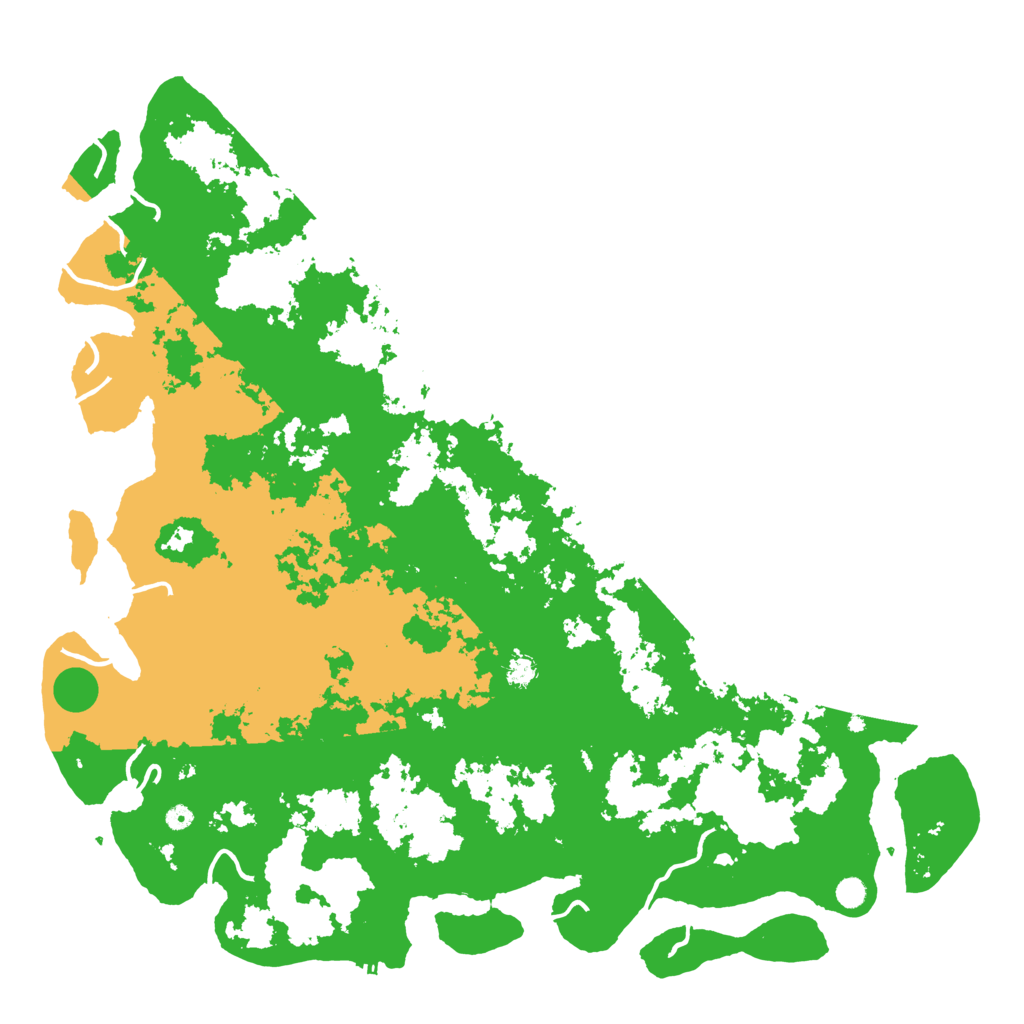Biome Rust Map: Procedural Map, Size: 6000, Seed: 11524