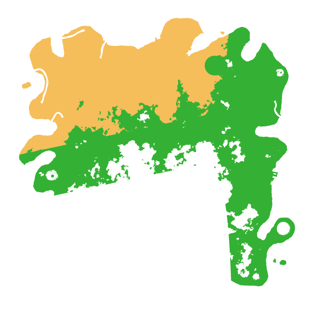 Biome Rust Map: Procedural Map, Size: 4250, Seed: 1080