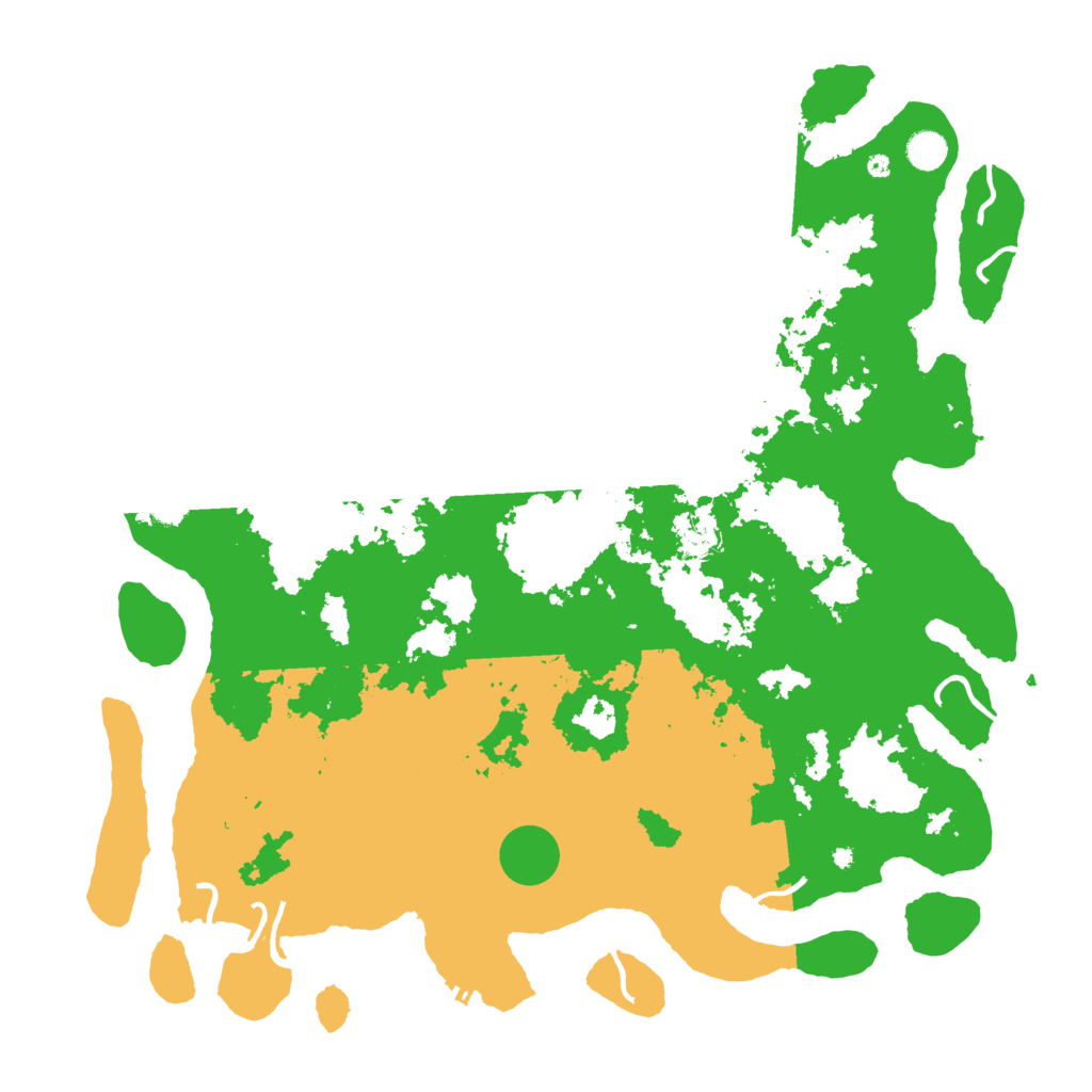 Biome Rust Map: Procedural Map, Size: 4800, Seed: 1005800522