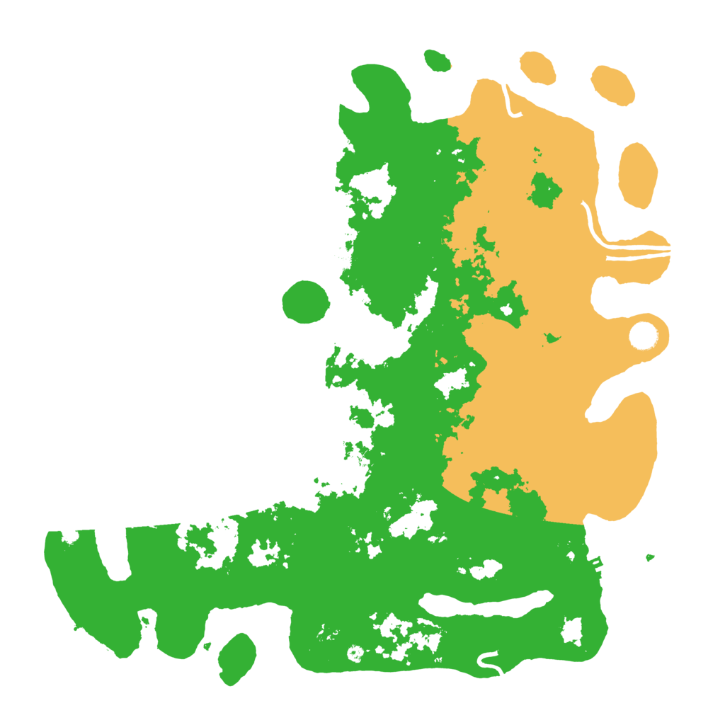 Biome Rust Map: Procedural Map, Size: 4500, Seed: 173720