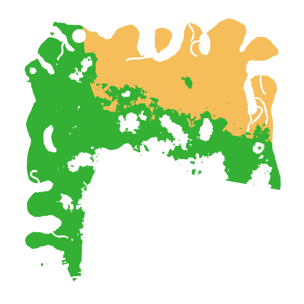 Biome Rust Map: Procedural Map, Size: 4000, Seed: 1377955055