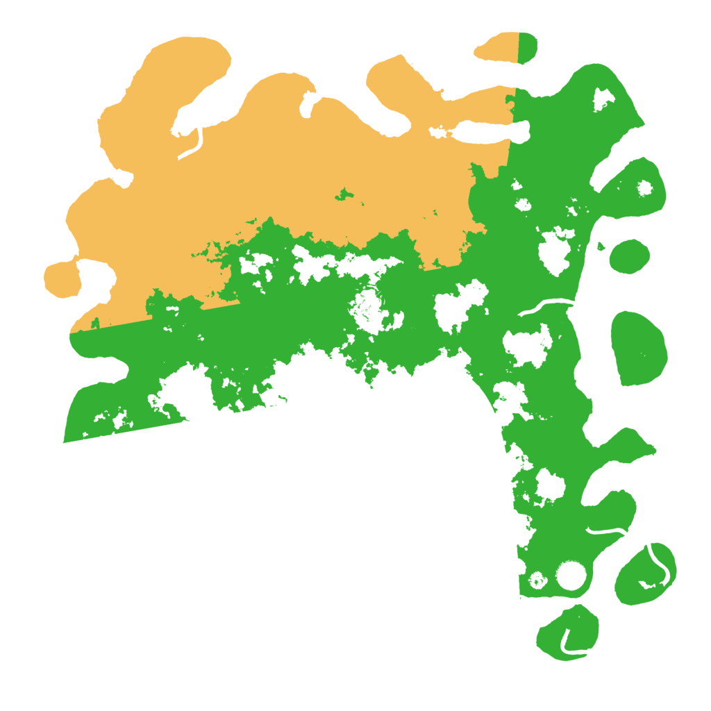 Biome Rust Map: Procedural Map, Size: 4250, Seed: 64914875