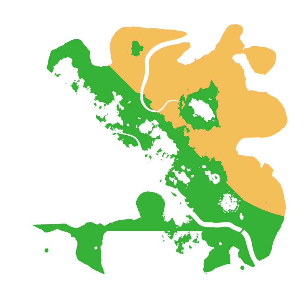 Biome Rust Map: Procedural Map, Size: 3000, Seed: 1609044416