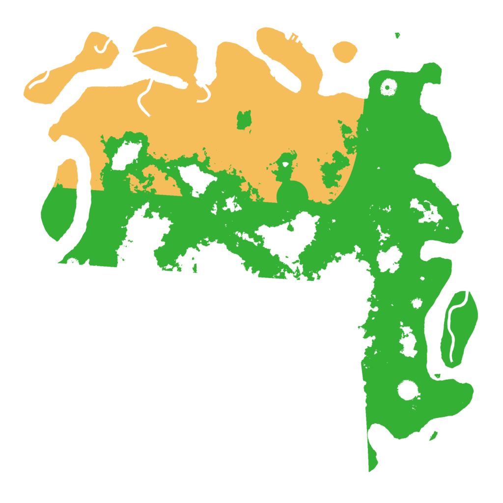 Biome Rust Map: Procedural Map, Size: 4500, Seed: 1501051651