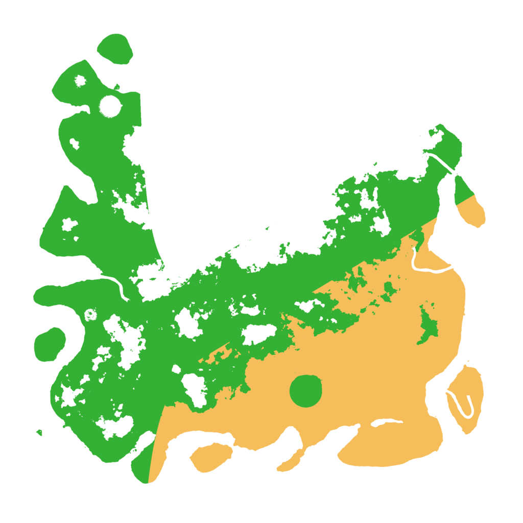 Biome Rust Map: Procedural Map, Size: 4250, Seed: 303