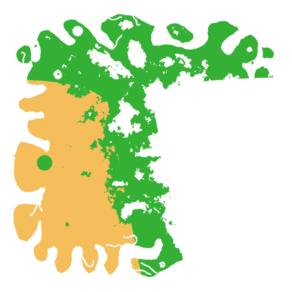 Biome Rust Map: Procedural Map, Size: 5000, Seed: 1702502561